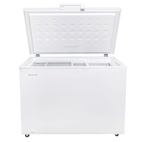 ΚΑΤΑΨΥΚΤΗΣ ΜΠΑΟΥΛΟ DAVOLINE DFHD 380 W (400LT / E / ΛΕΥΚΟ / DUAL / ΓΥΑΛΙΝΑ ΠΟΡΤΑΚΙΑ)